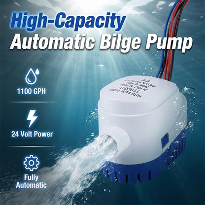 🔥While Supplies Last 40% OFF!🎉 Automatic Submersible Bilge Pump