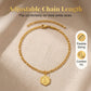 🔥While Supplies Last 40% OFF!🎉 Gold Initial Anklet with Figaro Chain