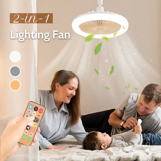 💡 LIMITED-TIME 40% OFF! ✨ LED Ceiling Fan with Remote – Quiet, 3 Lights, Energy Saving 🌀
