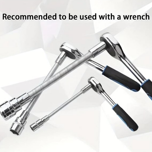 🔥While Supplies Last 40% OFF!🎉 Flexible Socket Extension Bar for Ratchet Wrench