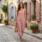 🎁New Arrival 56% OFF💥Women's Casual Striped Spaghetti Strap Jumpsuit