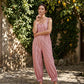 🎁New Arrival 56% OFF💥Women's Casual Striped Spaghetti Strap Jumpsuit