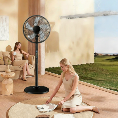 ⏳Limited-time 50% off⏰High Velocity Stand Fan with Remote Control🍃