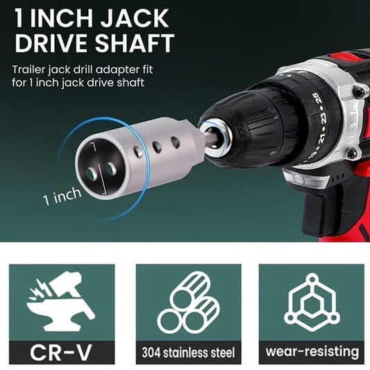 🔥While Supplies Last 40% OFF!🎉 Scissor Jack Drill Adapter Set