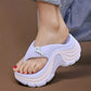 📢📢50% OFF !! ⏰Women's Platform Thong Sandals