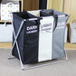 🔥While Supplies Last 40% OFF!🎉 Foldable 3-Section Laundry Hamper Sorter