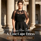 🔥While Supplies Last 40% OFF!🎉 Women's Plus-Size A-Line Cape Dress