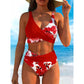 🔥While Supplies Last 40% OFF!🎉 Women's Floral Print High Waist Bikini Set