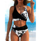 🔥While Supplies Last 40% OFF!🎉 Women's Floral Print High Waist Bikini Set