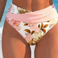 🔥While Supplies Last 40% OFF!🎉 Women's Floral Print High Waist Bikini Set