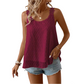 👚 LIMITED-TIME 50% OFF! ✨ Dot Lace Strap Tank Top – Swiss Dot Chiffon, Flowy Fit, Sheer Elegance 🌸