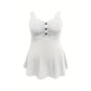 🏆LAST DAY SALE 50% OFF🔥Women's Summer Sleeveless Button Front Tank Top