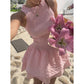 ☀️Summer Hot Sales - 65% OFF💃Sleeveless Gingham Smocked Mini Dress