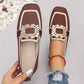 ⏳Limited-time 50% off⏰Square Toe Breathable Flat Shoes🥿