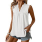 📢📢50% OFF !! ⏰Women’s Polka-Dot Sleeveless Top with Lace V-Neck
