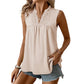 📢📢50% OFF !! ⏰Women’s Polka-Dot Sleeveless Top with Lace V-Neck