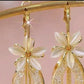 🔥While Supplies Last 40% OFF!🎉 Elegant Flower Tassel Dangle Earrings