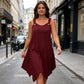 📢📢Last Day-50% OFF!!⏰Women's Sleeveless Dress with Asymmetrical Hem