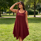 📢📢Last Day-50% OFF!!⏰Women's Sleeveless Dress with Asymmetrical Hem