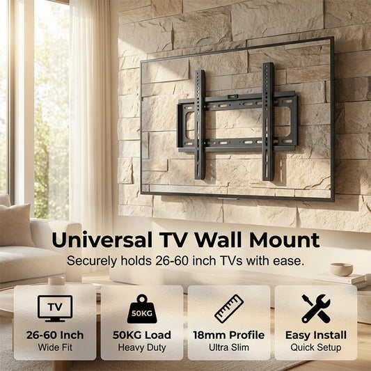 🏆LAST DAY SALE 50% OFF🔥Heavy-Duty Tilting TV Wall Mount