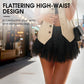 🔥While Supplies Last 40% OFF!🎉 Chic Pleated Lace Trim Mini Skirt