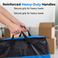 📦 50% OFF NOW! 🧳 Collapsible Storage and Moving Bag – Heavy-duty handles & zippered closure – Folds flat, perfect for moving, travel or closet organization – reusable & easy to clean 🏠