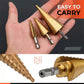 🔥While Supplies Last 40% OFF!🎉 6 PCS Pagoda-Shaped Drill Bits Set with Storage Case