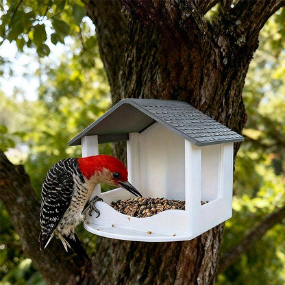 📢📢50% OFF !! ⏰Hanging House Bird Feeder for Outdoor Gardens