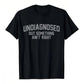 🎁2026 New Arrivals 30% OFF💥Funny "Undiagnosed" Slogan T-Shirt – Witty, Soft, Conversation Starter👕🎤