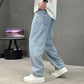👖 50% OFF NOW! ⏰ Men's Loose Fit Straight Leg Pants with Classic Pockets – Comfortable & breathable – Perfect for daily wear, work or casual days – relaxed, practical style 🌿