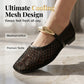 🔥While Supplies Last 40% OFF!🎉 Women's Elegant Hollow-Out Breathable Flats