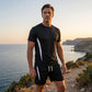 🔥While Supplies Last 40% OFF!🎉 Men's Waffle Knit T-Shirt & Shorts Set