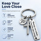 🔥While Supplies Last 40% OFF!🎉 Stainless Steel Cross Keychain – ‘Drive Safe’ Blessing❤️🙏