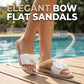 🔥While Supplies Last 40% OFF!🎉 Elegant Bow Flat Sandals
