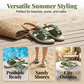 📢📢40% OFF !! ⏰Chic Bowknot Slippers for Summer Escapes