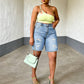 🔥While Supplies Last 40% OFF!🎉 Women's Plus Size Distressed Denim Shorts