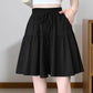 📢📢41% OFF !! ⏰Women High Waist Skirt Pants Wide Leg Ruffle Culottes