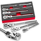 🔧 50% OFF NOW! ⏰6-Piece Flex Head Ratchet Wrench Set – 72-tooth gear & 180° pivoting head – For tight spaces, rust-resistant – ideal for auto or home repair 🛠️