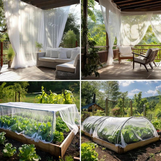 Insect Netting Mesh for Garden and Patio Protection