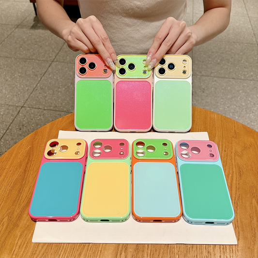 🔥While Supplies Last 40% OFF!🎉 Vibrant Contrast Color Dopamine Acrylic Phone Case