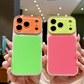 🔥While Supplies Last 40% OFF!🎉 Vibrant Contrast Color Dopamine Acrylic Phone Case