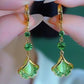 🔥While Supplies Last 40% OFF!🎉 Elegant Ginkgo Leaf Tassel Earrings