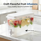 🧊 50% OFF NOW! ⏰ Large Capacity Fridge Cold Water Kettle – Slim & heat-resistant – Perfect for iced tea, juice or infused water – fits fridge door, easy pour spout 🧃