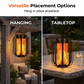 🔥While Supplies Last 40% OFF!🎉 Solar Flickering Flame Lantern
