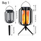 🔥While Supplies Last 40% OFF!🎉 Solar Flickering Flame Lantern