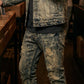 🏆LAST DAY SALE 50% OFF🔥Men's Slim Fit Ripped Denim Jeans