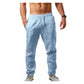 🏆NOW  50% OFF🔥Men's Casual Linen Drawstring Trousers