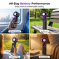 🌬️ Portable Cooling Fan – Cools Ambient Air, 199 Speed Levels, Lightweight & Foldable, Perfect for Camping, Beach or Office 🧊🔋