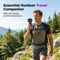 🌬️ Portable Cooling Fan – Cools Ambient Air, 199 Speed Levels, Lightweight & Foldable, Perfect for Camping, Beach or Office 🧊🔋