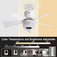 🥳SUMMER HOT SALE🥳💞50K+ SOLD!💥50% OFF! 🎁Smart E27 Ceiling Fan Light with Hi-Fi Bluetooth Speaker & Mood Lighting  Cool Breezes • Crystal-Clear Sound • 16 Million Colours💡🌬️🎵